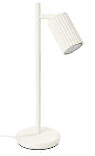 Beżowa karbowana lampka na biurko - D300 Inca - Lampy stojące - miniaturka - grafika 1