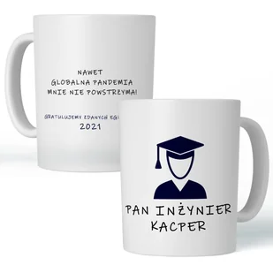 KUBEK PAN INŻYNIER 01 prezent +TWOJE IMIĘ - Kubki - miniaturka - grafika 1