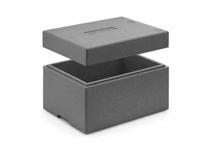 Pojemnik izotermiczny z neoporu o pojemności HENDI, 37,5L, 532x382x(H)330mm - Pojemniki kuchenne - miniaturka - grafika 1