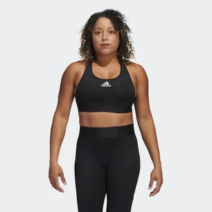 adidas Believe This Heat.RDY Bra Czarny XS - Bielizna sportowa damska - miniaturka - grafika 1