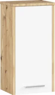 Szafki łazienkowe - Szafka łazienkowa wisząca FIN W 30 cm - dąb artisan-biały - 1 drzwi - miniaturka - grafika 1