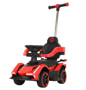 Baby Mix Speed jeździk z rączką czerwony - Chodziki - miniaturka - grafika 1