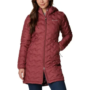 Kurtka puchowa damska Columbia Delta Ridge Long Down - Bluzy narciarskie - miniaturka - grafika 1
