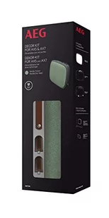 AEG AKITW1 zestaw dekoracyjny Nordic Forest (pasuje do oczyszczacza powietrza AX51 i AX71, z recyklingu frontu tekstylnego premium, wegański uchwyt ze skóry PU, drewniane nóżki z dębu, design, - Akcesoria do oczyszczaczy i nawilżaczy powietrza - miniaturka - grafika 1