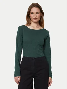 Marc O'Polo Bluzka 406 2261 52199 Zielony Slim Fit - Bluzki damskie - miniaturka - grafika 1