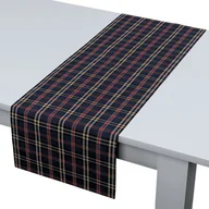 Obrusy i serwetki - Dekoria pl pl Bieżnik prostokątny granatowo czerwona kratka 40 × 130 cm Bristol 410-142-68 - miniaturka - grafika 1