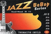 Struny gitarowe  - Thomastik Einzelsaite D .025 Nickel, Flachdraht umsponnen, flatwound JS25 für E-Gitarre Jazz Swing Satz JS111 - miniaturka - grafika 1