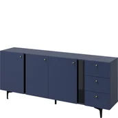 Komody - Komoda 3D3S CS-03 Colours Lenart Granat - miniaturka - grafika 1