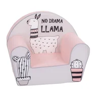 Zestawy mebli dla dzieci - Małpiszon, fotelik dla dziecka - lama - miniaturka - grafika 1