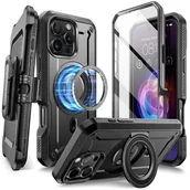 Etui i futerały do telefonów - Etui Supcase UB Pro Mag do MagSafe do iPhone 16 Pro Max Black - miniaturka - grafika 1