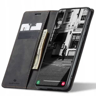 Spacecase Etui Wallet Galaxy A51 black - Etui i futerały do telefonów Spacecase Etui Wallet Galaxy A51 black - Etui i futerały do telefonów - miniaturka - grafika 1