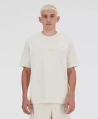 Koszulki męskie - t-shirt sport uomo new balance mt41559 lin - miniaturka - grafika 1