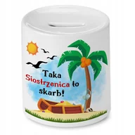 Skarbonki - Skarbonka 330 ml Dla Tomka Syna Dziecka Prezent z Nadrukiem ze Zdjęciem + Opakowanie na prezent (wzór 02) - miniaturka - grafika 1