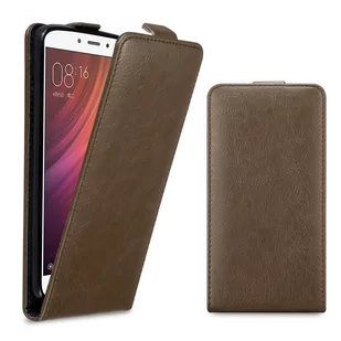 Pokrowiec Do Xiaomi RedMi NOTE 4 w Etui BRĄZOWA KAWA  Flip Case Cover Obudowa Ochronny Cadorabo - Etui i futerały do telefonów - miniaturka - grafika 1