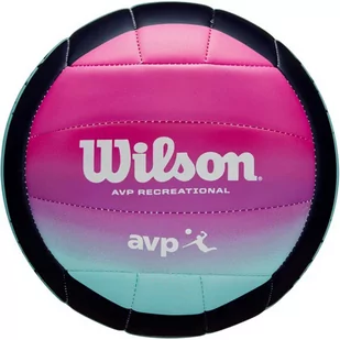 Piłka siatkowa Wilson AVP Oasis VB Blue-Purple WV4006701XBOF - Siatkówka - miniaturka - grafika 1