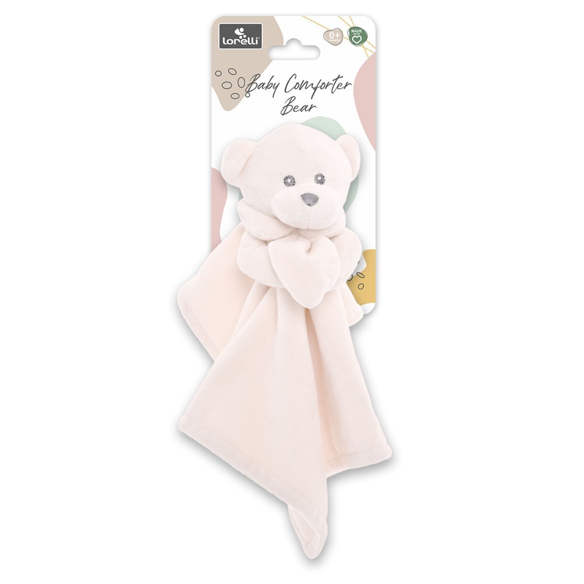 Przytulanka Komforter dla Niemowląt Uspokajacz Miś Lorell