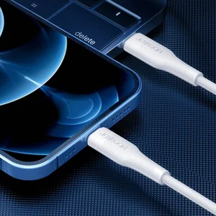 Joyroom kabel do szybkiego ładowania USB - Lightning Power Delivery 2,4 A 20 W 1,2 m biały (S-1224M3) - Kable USB - miniaturka - grafika 7