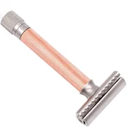 Maszynki do golenia i wkłady - Parker, Varrg, Maszynka do golenia na żyletki ze zmiennym kątem golenia Rose Gold - miniaturka - grafika 1