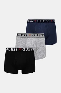Guess bokserki BRIAN 3-pack męskie kolor czarny U97G01 KCD31 - Majtki damskie - miniaturka - grafika 1