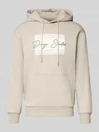 Bluzy męskie - Bluza z kapturem o kroju regular fit z mieszanki bawełny - miniaturka - grafika 1