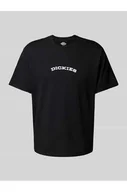 Koszulki męskie - T-shirt z nadrukiem z logo - Dickies - miniaturka - grafika 1