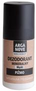 Dezodoranty i antyperspiranty unisex - Maroko Produkt Dezodorant Mineralny Piżmo Męski z Olejem Arganowym Roll-On 50ml - Arganove - miniaturka - grafika 1