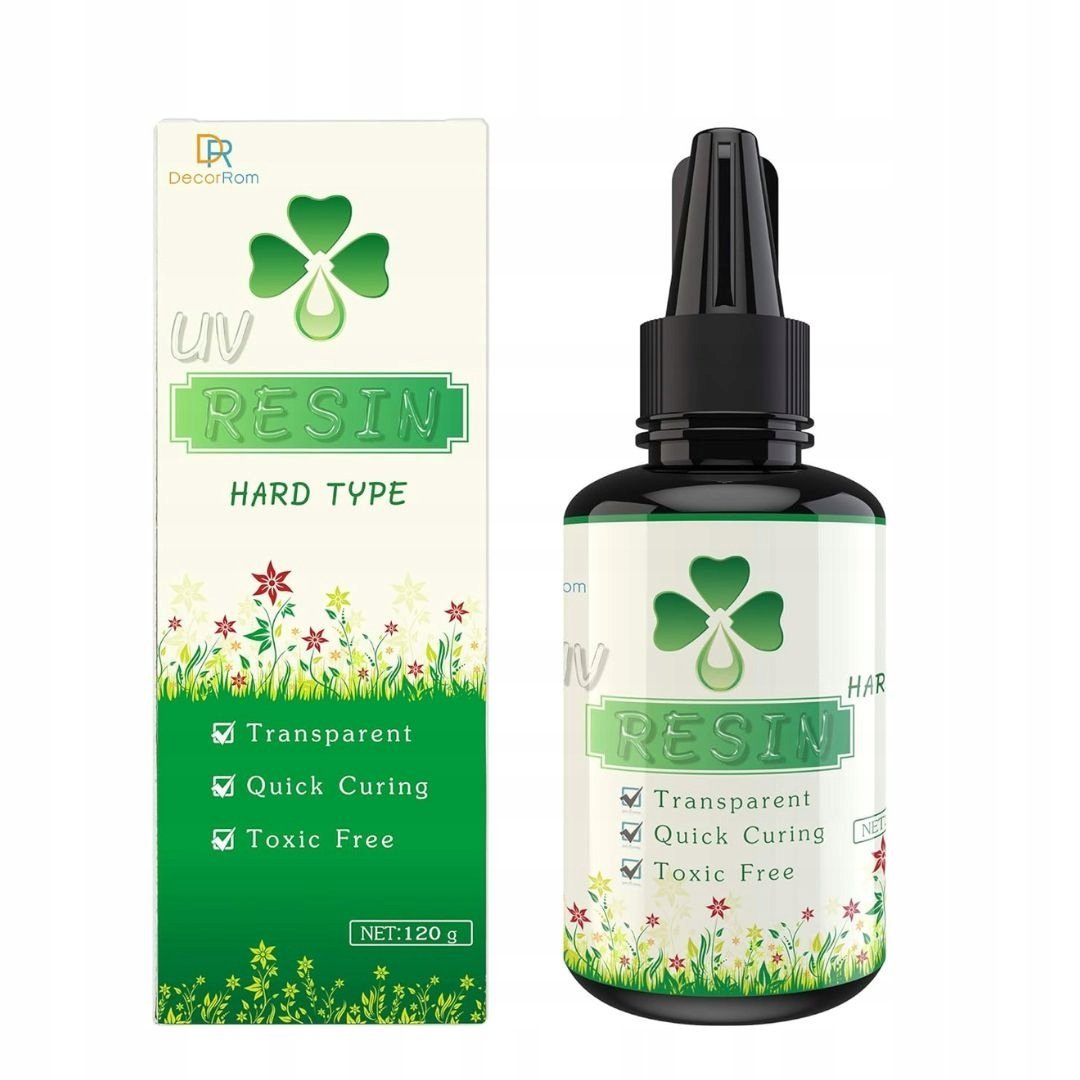 ŻYWICA EPOKSYDOWA Z UTWARDZACZEM SZKLISTE WYKOŃCZENIEPRZEZROCZYSTA 120g