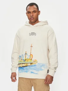 Puma Bluza Showtime 624735 Écru Relaxed Fit - Bluzy męskie - miniaturka - grafika 1