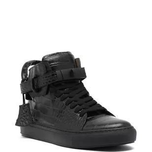 Buscemi Skórzane trampki COCCO - Trampki męskie - miniaturka - grafika 1