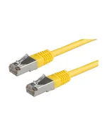 Patchcordy - Value S/FTP PiMF Patch Cord Cat.6 yellow 1.0m (21.99.1332-200) - miniaturka - grafika 1