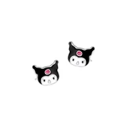 Kolczyki srebrne 925 z emalią Kuromi dla małej damy PREZENT