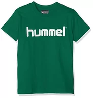 Odzież sportowa dziecięca - Hummel dziecięcy T-shirt z logo Hmlgo Kids Cotton, 164 - miniaturka - grafika 1