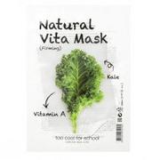 Maseczki do twarzy - Too cool for school Too cool for school Pielęgnacja twarzy Natural Vita Mask Firming A/Kale) - miniaturka - grafika 1