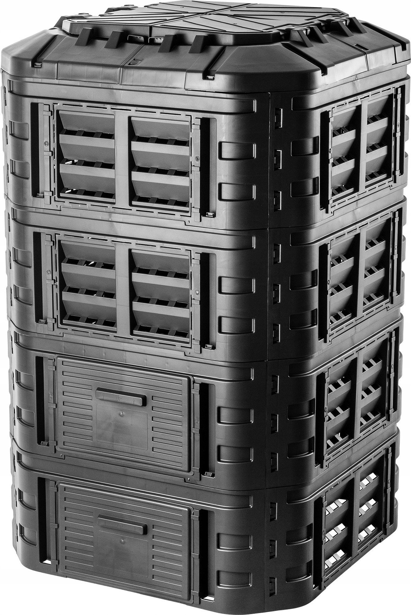 Kadax Kompostownik Ogrodowy Modularny Całoroczny 1120L