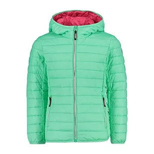 CMP Dziewczęca i nastolatka Melange Fleece kurtka Knit Tech melanżowa kurtka polarowa, damska, fioletowy asfalt, 56, miętowy, 164 - Kurtki i płaszcze dla dziewczynek - miniaturka - grafika 1
