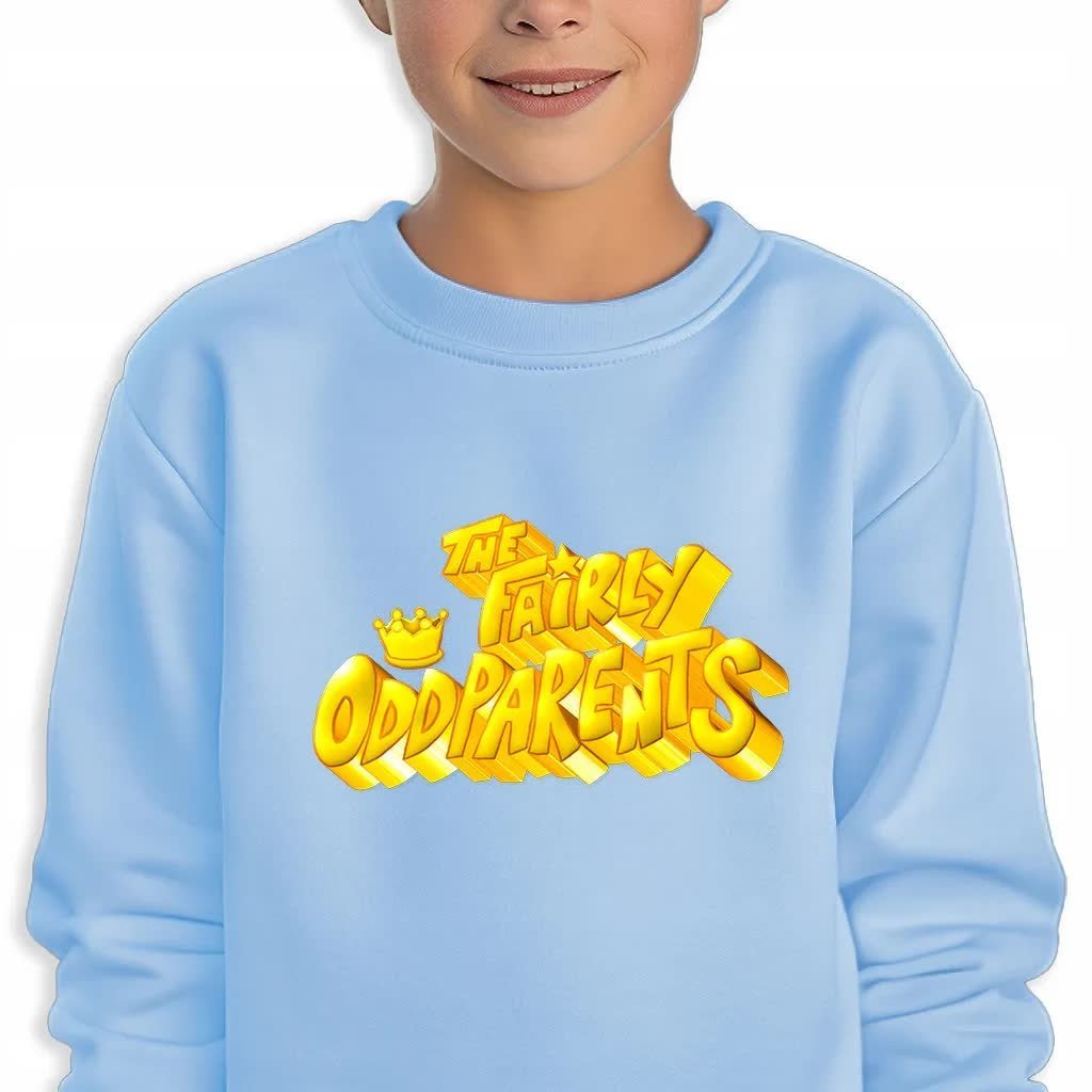 Bluza Dziecięca Niebieska The Fairly Oddparents Mix Wzorów -140 Cm (9-11)