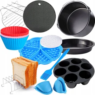 ZESTAW AKCESORIÓW DO FRYTOWNICY 20+100SZT 7" /18CM/ - Akcesoria i części AGD - miniaturka - grafika 1