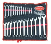 Klucze i nasadki - Rockforce zestaw kluczy płasko-oczkowych (6-36 mm) 25 szt. - miniaturka - grafika 1