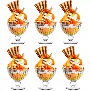 PUCHARKI DO LODÓW DESERÓW SZKLANE 280 ml VENUS - Miski i półmiski - miniaturka - grafika 1
