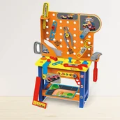 Zabawy w naśladowanie dorosłych - Hot Wheels Warsztat Majsterkowicza Dla Dzieci - miniaturka - grafika 1