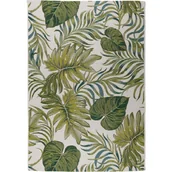 Dywany zewnętrzne - MULTI-DECOR Dywan zewnętrzny Cappucino Liście zielony 80 x 165 cm - miniaturka - grafika 1