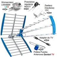 Anteny TV - Davbol TV UHF Davbol TV Triboost  LNA9888 - miniaturka - grafika 1