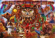 Puzzle - Bluebird Puzzle 4000 elementów. Zwierzęcy totem, Ciro Marchetti - miniaturka - grafika 1