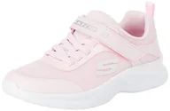 Buty dla dziewczynek - Skechers Sneakersy dziewczęce, jasnoróżowe siateczki/wykończenia, rozmiar 34, Jasnoróżowe wykończenie z siatki, 33.5 EU - miniaturka - grafika 1