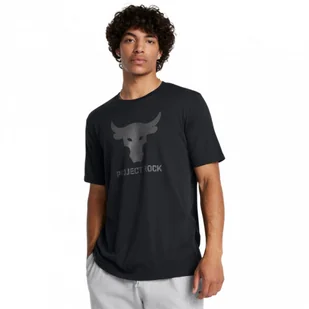 Męska koszulka treningowa Under Armour Project Rock Payoff Graphc Ss - czarna - UNDER ARMOUR - Koszulki sportowe męskie - miniaturka - grafika 1