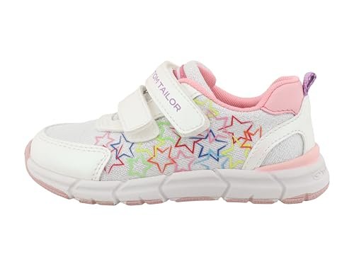 Tom Tailor Kids Dziewczęce 6370250023 sneakersy, Srebrny, wielobarwny, 34 EU
