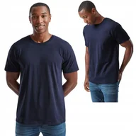 Koszulki męskie - Koszulka Męska T-Shirt Bawełna FRUIT Loom Valueweight 610360 GRANAT L - miniaturka - grafika 1