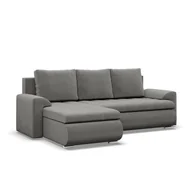 Narożniki - Narożnik rozkładany, lewy, Bosco, kronos, 230x159x89 cm, jasny szary - miniaturka - grafika 1