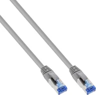 Patchcordy - InLine InLine® Patch Cable S/FTP PiMF Cat.6A halogen free 500MHz grey 0.3m - miniaturka - grafika 1