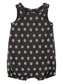 Pajacyki dla niemowląt - carter's Rampers w kolorze czarnym - miniaturka - grafika 1